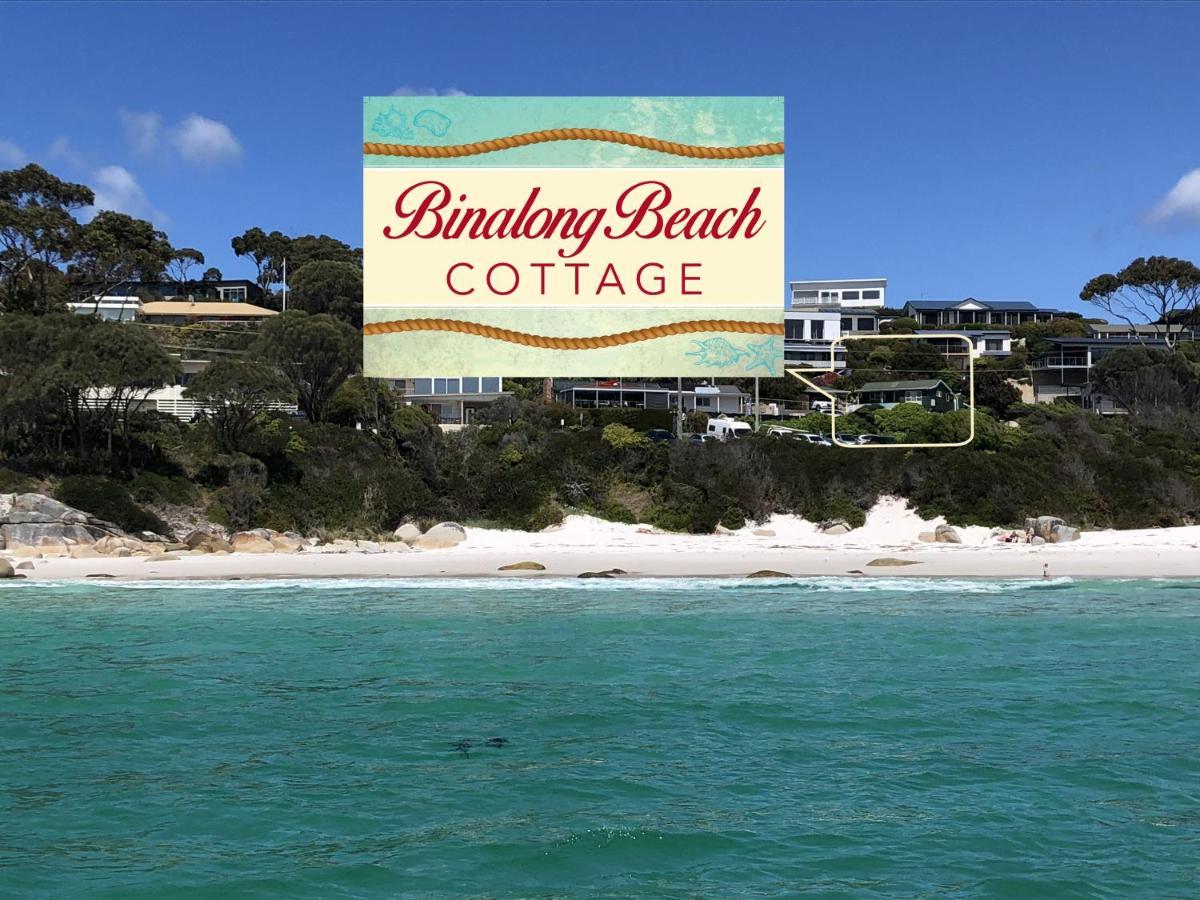 Binalong Beach Cottage Beachfront At Bay Of Fires Next To Restaurant Binalong Bay Esterno foto