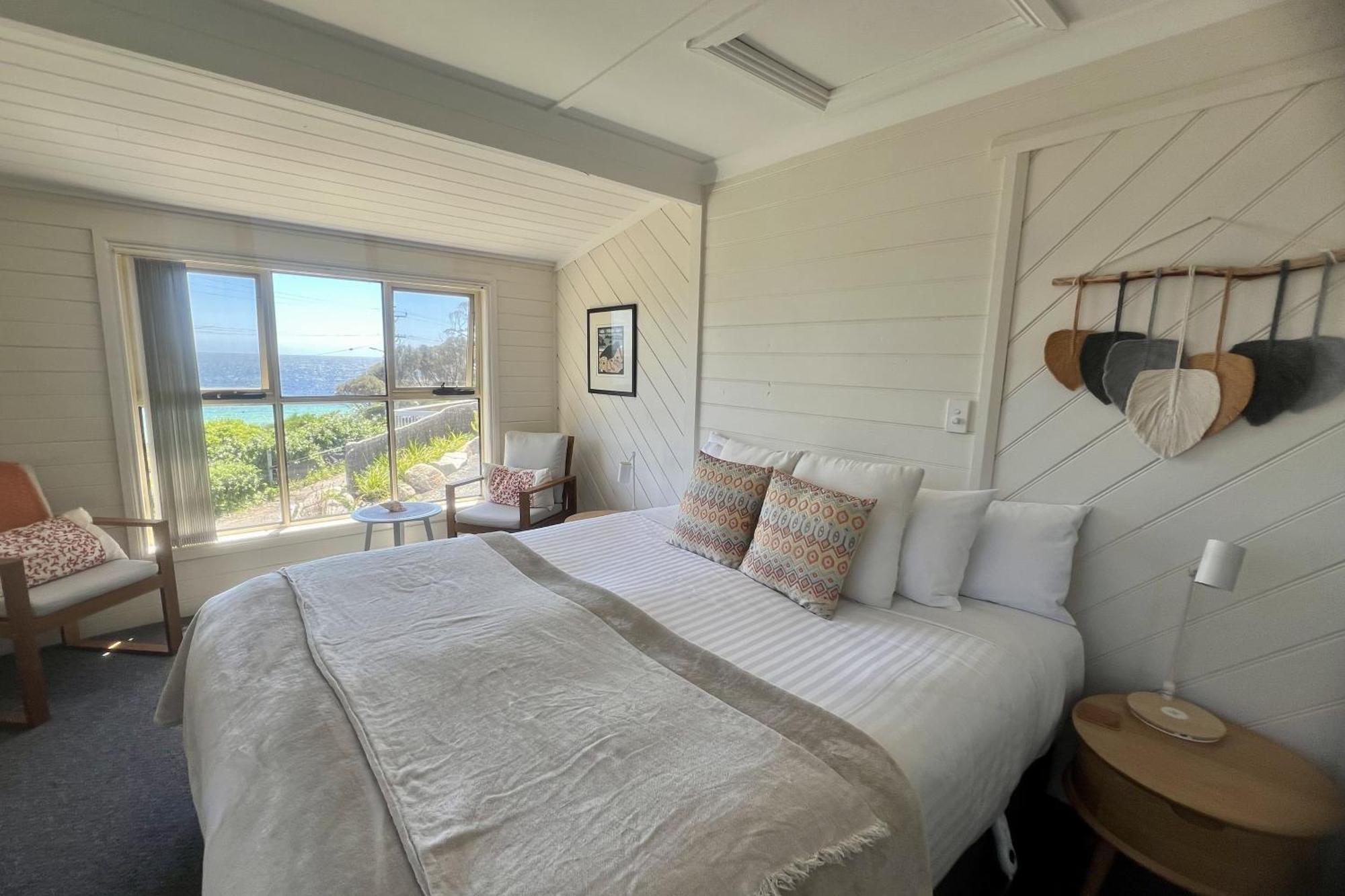 Binalong Beach Cottage Beachfront At Bay Of Fires Next To Restaurant Binalong Bay Esterno foto